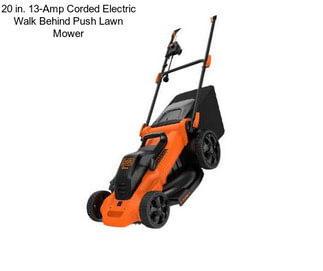 20 in. 13-Amp Corded Electric Walk Behind Push Lawn Mower