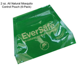 2 oz. All Natural Mosquito Control Pouch (6-Pack)