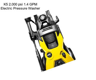 K5 2,000 psi 1.4 GPM Electric Pressure Washer