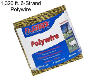 1,320 ft. 6-Strand Polywire