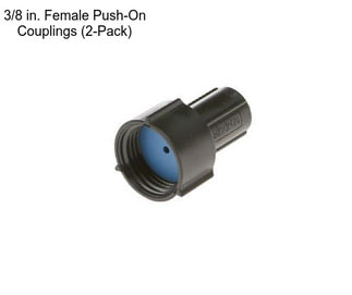 3/8 in. Female Push-On Couplings (2-Pack)