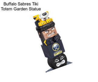 Buffalo Sabres Tiki Totem Garden Statue