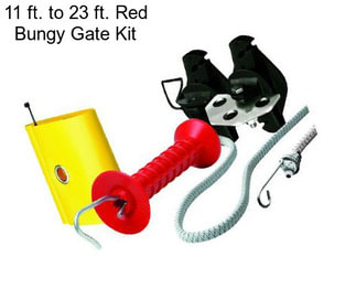 11 ft. to 23 ft. Red Bungy Gate Kit