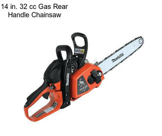 14 in. 32 cc Gas Rear Handle Chainsaw