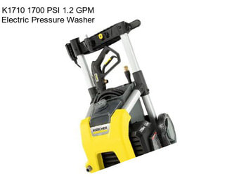 K1710 1700 PSI 1.2 GPM Electric Pressure Washer