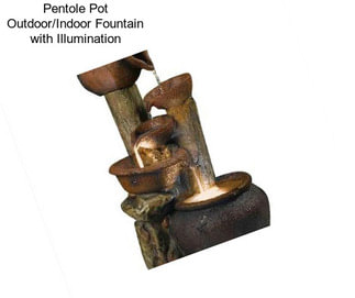 Pentole Pot Outdoor/Indoor Fountain with Illumination