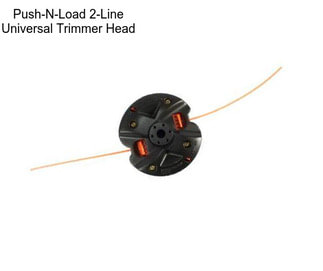 Push-N-Load 2-Line Universal Trimmer Head
