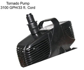 Tornado Pump 3100 GPH/33 ft. Cord