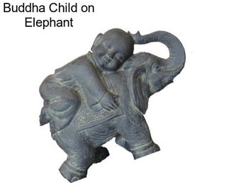 Buddha Child on Elephant