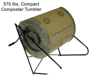 570 lbs. Compact Composter Tumbler