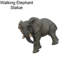 Walking Elephant Statue