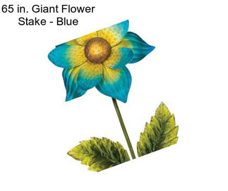 65 in. Giant Flower Stake - Blue