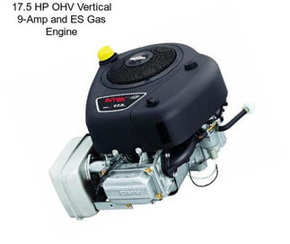 17.5 HP OHV Vertical 9-Amp and ES Gas Engine