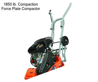 1850 lb. Compaction Force Plate Compactor