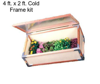 4 ft. x 2 ft. Cold Frame kit