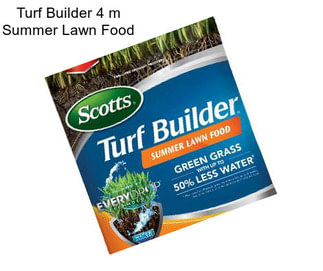 Turf Builder 4 m Summer Lawn Food