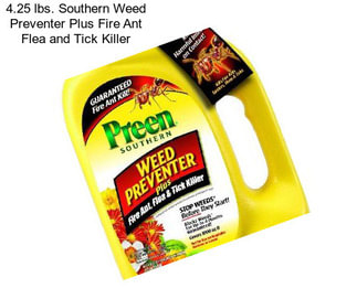 4.25 lbs. Southern Weed Preventer Plus Fire Ant Flea and Tick Killer