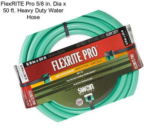 FlexRITE Pro 5/8 in. Dia x 50 ft. Heavy Duty Water Hose