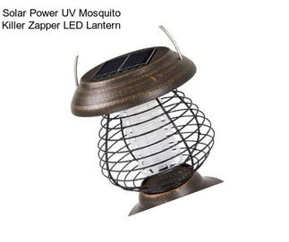 Solar Power UV Mosquito Killer Zapper LED Lantern