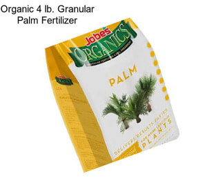 Organic 4 lb. Granular Palm Fertilizer