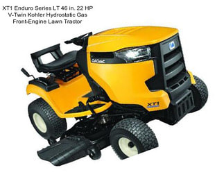 XT1 Enduro Series LT 46 in. 22 HP V-Twin Kohler Hydrostatic Gas Front-Engine Lawn Tractor