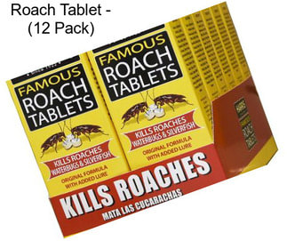 Roach Tablet - (12 Pack)