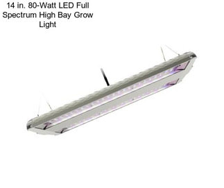 14 in. 80-Watt LED Full Spectrum High Bay Grow Light