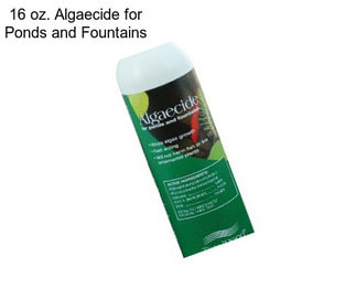 16 oz. Algaecide for Ponds and Fountains