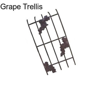 Grape Trellis