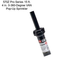 570Z Pro Series 15 ft. 4 in. 0-360-Degree VAN Pop-Up Sprinkler