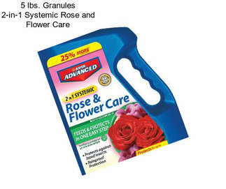 5 lbs. Granules 2-in-1 Systemic Rose and Flower Care