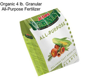 Organic 4 lb. Granular All-Purpose Fertilizer