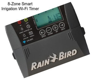 8-Zone Smart Irrigation Wi-Fi Timer