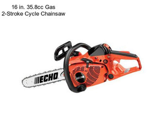 16 in. 35.8cc Gas 2-Stroke Cycle Chainsaw