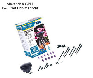 Maverick 4 GPH 12-Outlet Drip Manifold