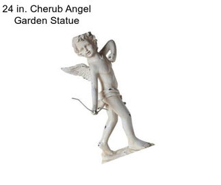 24 in. Cherub Angel Garden Statue