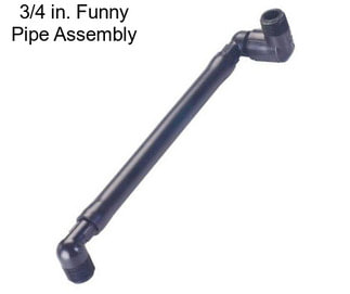 3/4 in. Funny Pipe Assembly