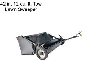 42 in. 12 cu. ft. Tow Lawn Sweeper