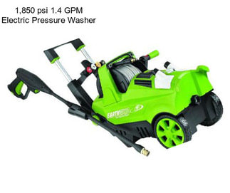 1,850 psi 1.4 GPM Electric Pressure Washer