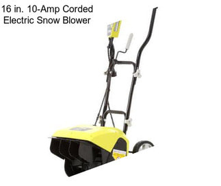 16 in. 10-Amp Corded Electric Snow Blower