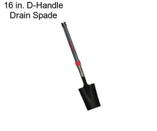 16 in. D-Handle Drain Spade