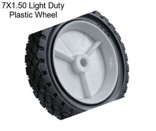 7X1.50 Light Duty Plastic Wheel