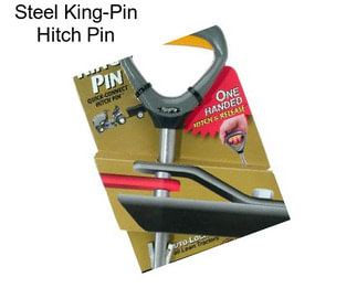Steel King-Pin Hitch Pin