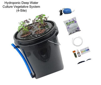 Hydroponic Deep Water Culture Vegetative System (4-Site)