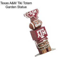 Texas A&M Tiki Totem Garden Statue