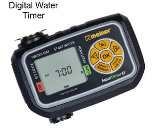 Digital Water Timer