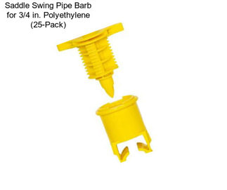 Saddle Swing Pipe Barb for 3/4 in. Polyethylene (25-Pack)