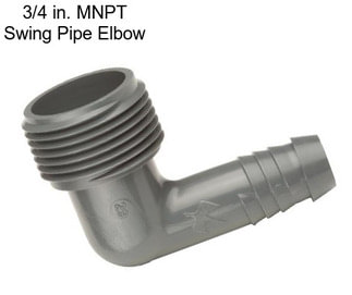 3/4 in. MNPT Swing Pipe Elbow