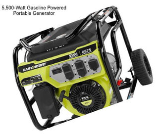5,500-Watt Gasoline Powered Portable Generator