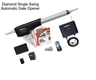 Diamond Single Swing Automatic Gate Opener